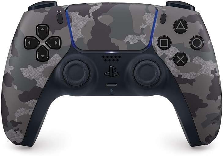 PlayStation DualSense™ Wireless Controller – Gray Camouflage - For PS5, PC, MAC & Mobile - Image 1