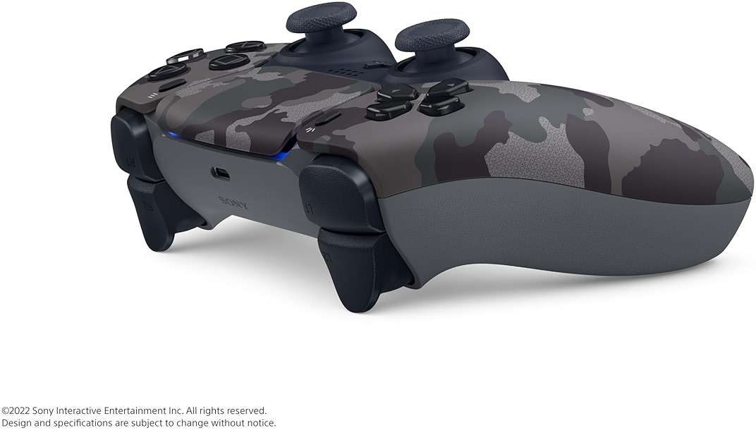PlayStation DualSense™ Wireless Controller – Gray Camouflage - For PS5, PC, MAC & Mobile - Image 3