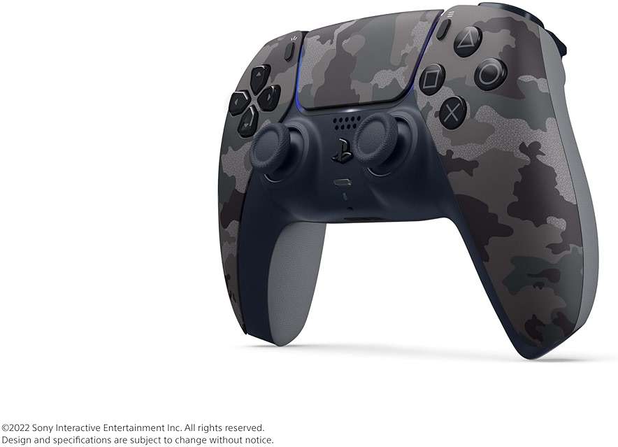 PlayStation DualSense™ Wireless Controller – Gray Camouflage - For PS5, PC, MAC & Mobile - Image 4
