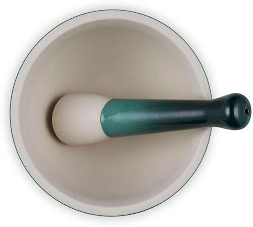 Le Creuset Stoneware Mortar & Pestle, 10 oz., Artichaut - Image 4