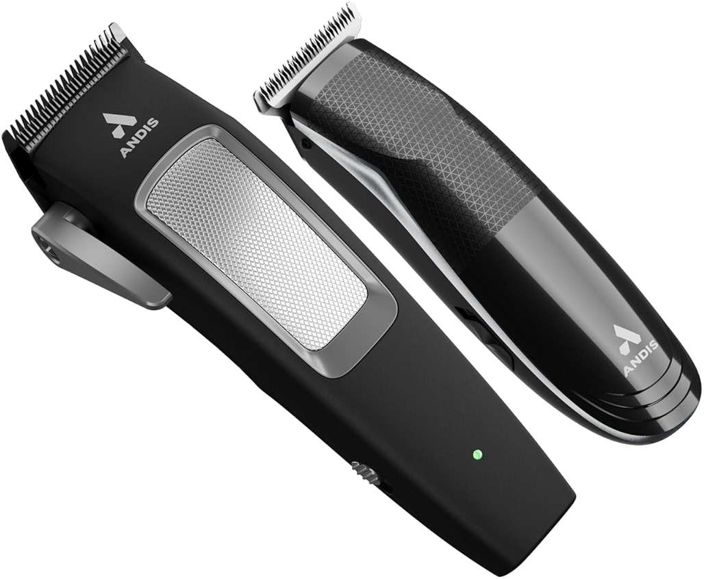 Andis 561506 inCRED Cordless Adjustable Hair Clipper & Close-Cutting T-Blade Trimmer Combo Set, 23-Piece Kit, Powerful Motor, Lithium-Ion Battery, Black - Image 7