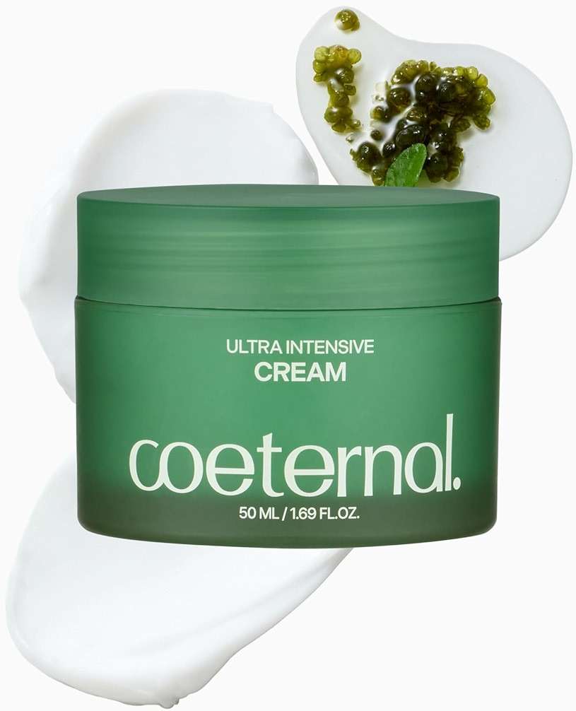 coeternal Ultra Intensive Cream, Hydrating Korean Face Moisturizer with Niacinamide, Arginine & Algae11 Extracts, Non-greasy Barrier Cream for Dry, Oily or Sensitive Skin, 50ml / 1.69 fl.oz. - Image 1