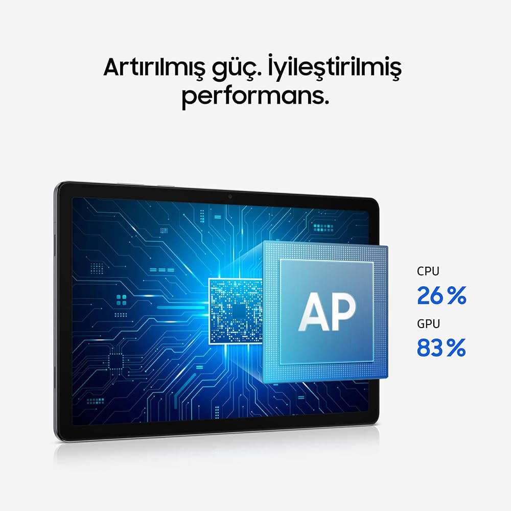 Samsung Galaxy Tab A11+ Plus 2026 (256GB, 8GB, Wi-Fi Only) 11.0" 90Hz Android 16 Tablet, All Day Battery, Octa-Core (4nm), 4-Speakers, International Model X230 | Fast Charge Cube Bundle | Silver - Image 3