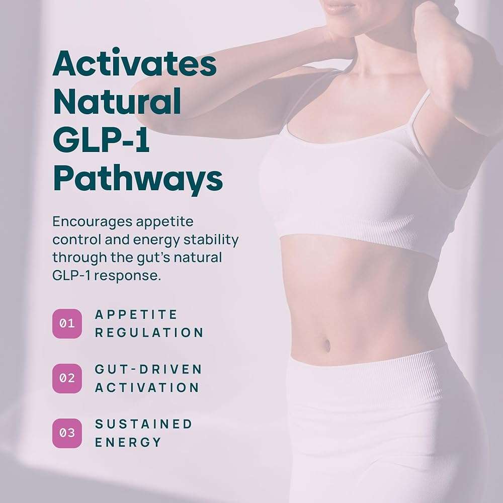 Stay-Well Naturals GLP-1 Probiotic | Akkermansia GLP-1 Supplement, Fiber GLP 1 Booster | Probiotic and Fiber Support with Inulin, Psyllium PHGG, and Soothing Ginger Extract - Berry Citrus 30 Ct. - Image 4