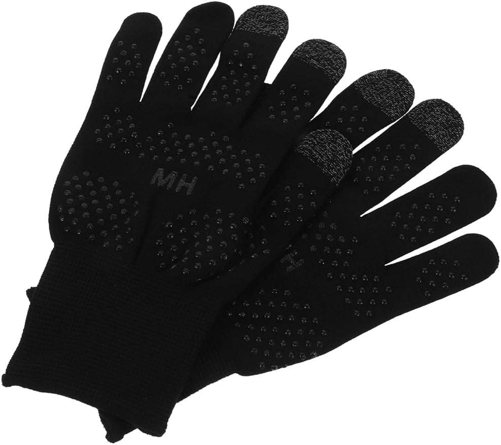 VALICLUD Anti-Slip UV Protection Cycling Gloves for Men Nylon Breathable Finger Gloves with Touchscreen Compatibility Outdoor Sports - Image 1