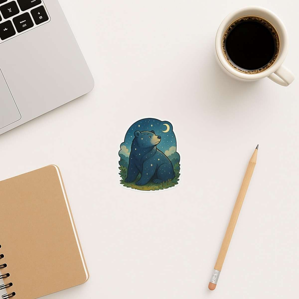 (3 Pack) Cinematic Anime Style Inspired Ursa Major Sticker (2.5" x 2.75") - Image 4