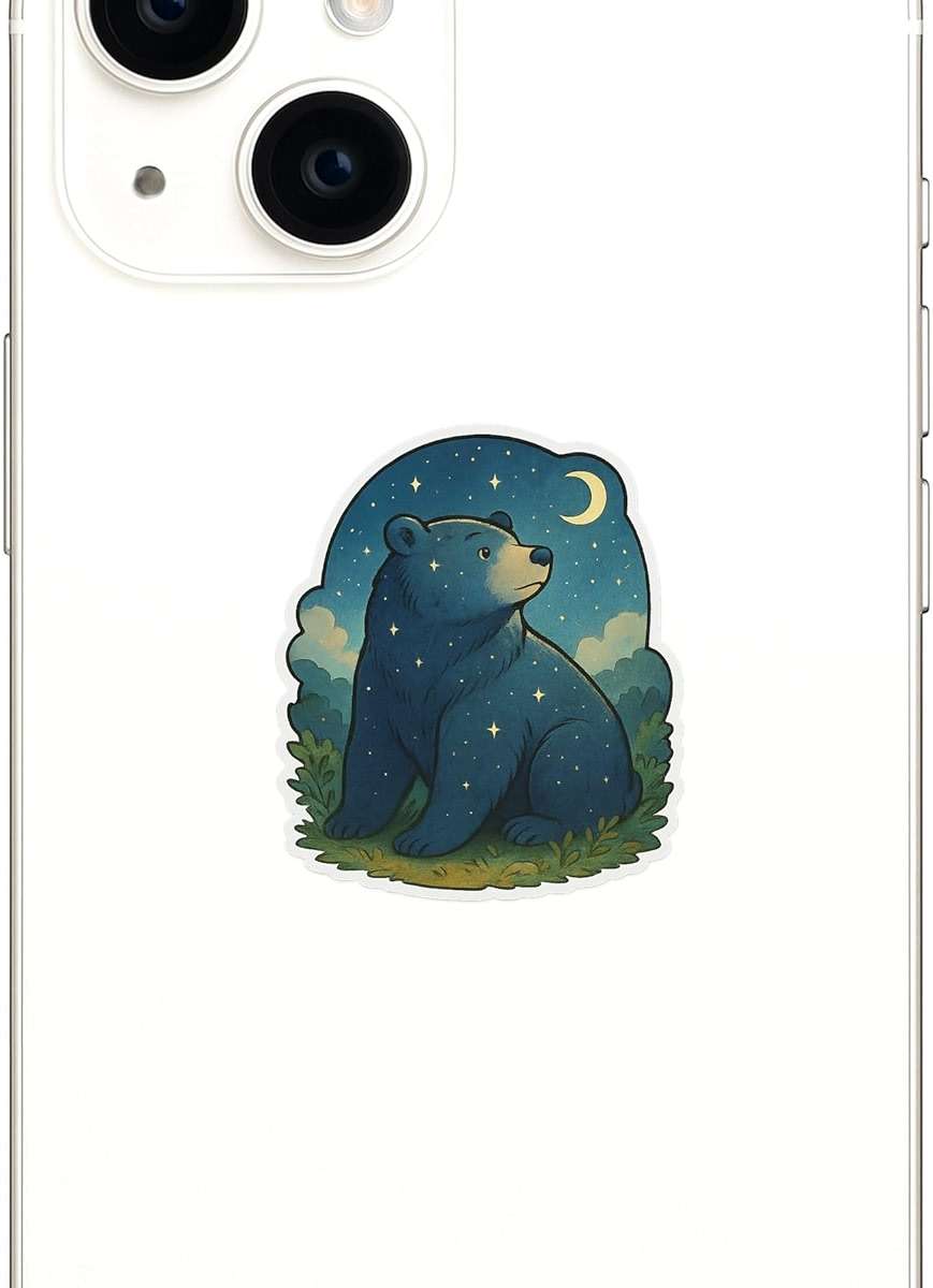 (3 Pack) Cinematic Anime Style Inspired Ursa Major Sticker (2.5" x 2.75") - Image 6