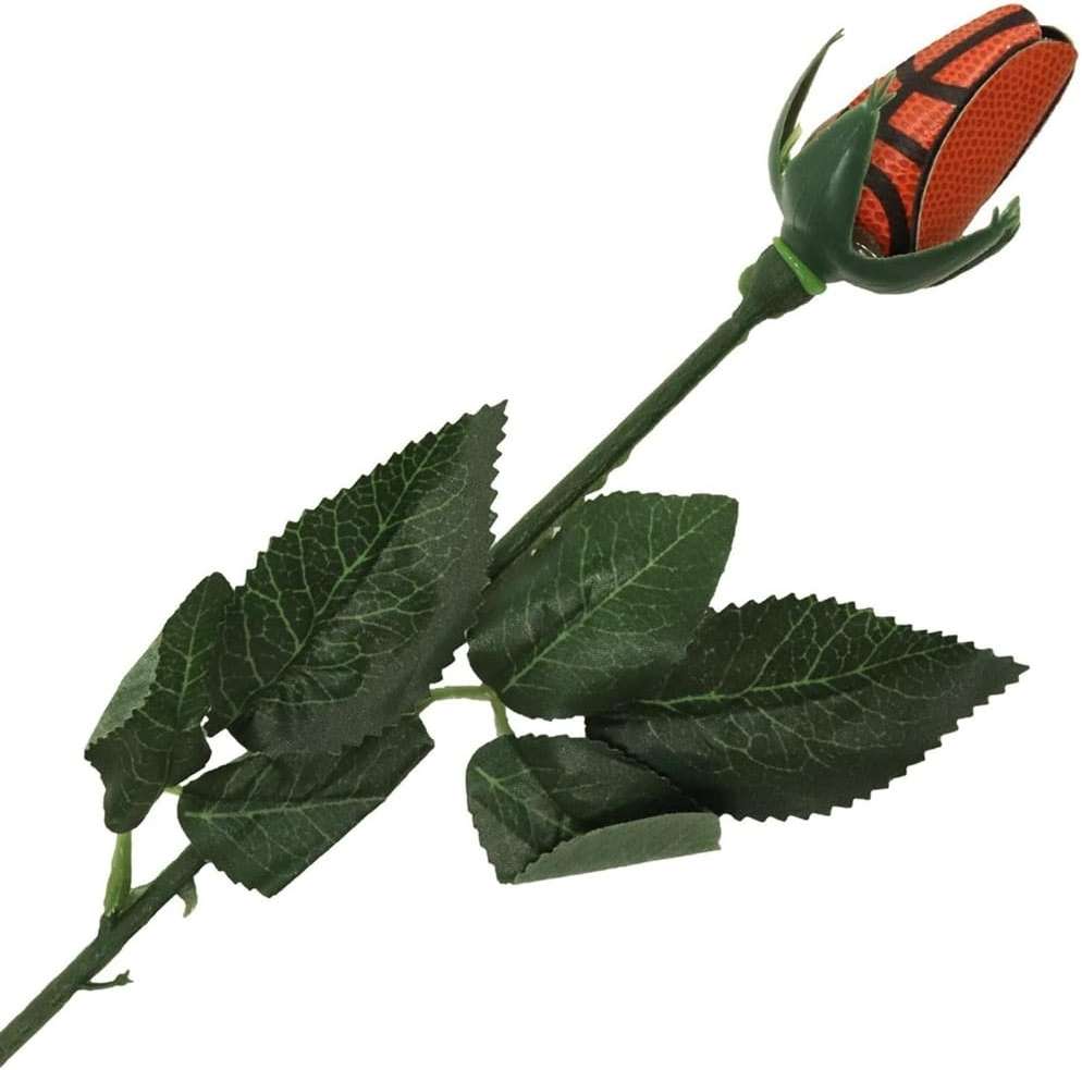 Bloepum Softball Rose Sport Leather Rose Handmade Artificial Softball Flowers Gift for Softball Mom Fans Team Graduation,E - Image 3