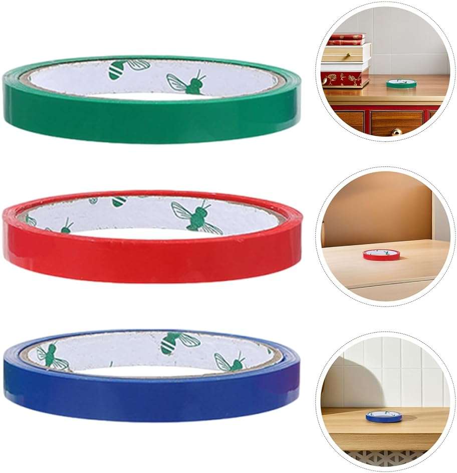 PRETYZOOM Bag Sealing Tapes 12mm DIY Packing Tying Tape 3 Colors Red Blue Green 12 Rolls for Stainless Steel Sealing Machines Supermarket Packaging - Image 9