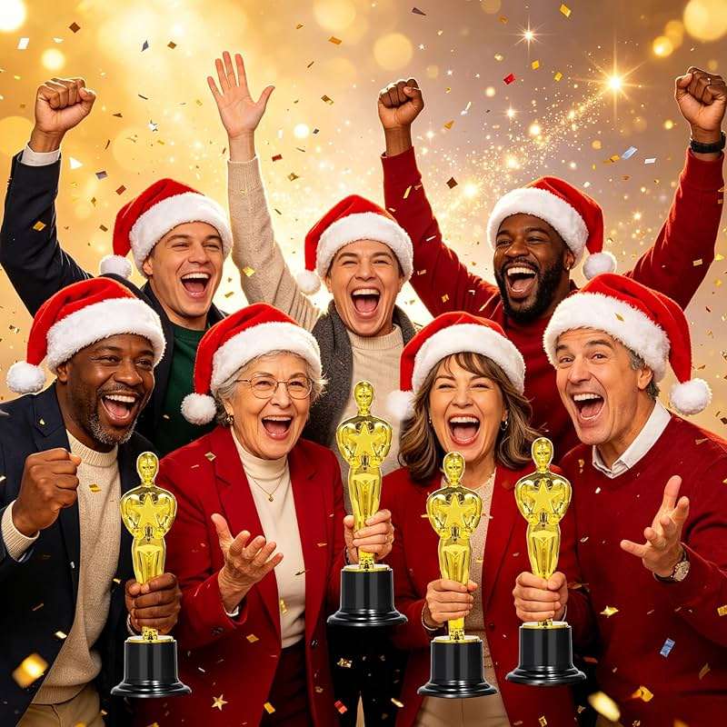 Joyomato Gold Award Trophy, 24 Pack 6 Inch Trophies for Party Decorations, Game Prize, Award Ceremony, Appreciation Gift - Image 6